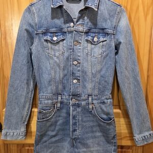 Levi's Women's Light Blue Denim Overalls